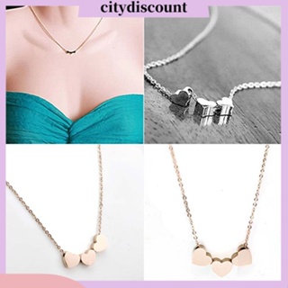 &lt;citydiscount&gt;  จี้สร้อยคอโซ่สําหรับผู้หญิงสร้อยคอ