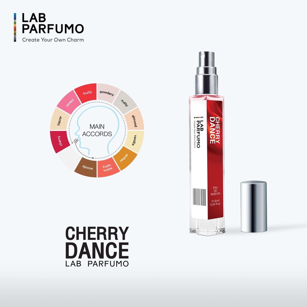 ภาพสินค้าLAB Parfumo, Cherry Dance น้ำหอมสำหรับผู้ชายและผู้หญิง (4ml, 10ml) กลิ่นรู้สึกเคลิบเคลิ้ม เกินจะหักห้ามใจ จากร้าน labparfumo บน Shopee ภาพที่ 5