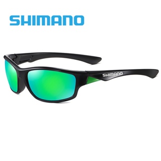 Shimano แว่นตากันแดด เลนส์โพลาไรซ์ UV400 เหมาะกับการตกปลา เล่นกีฬา เดินป่า ตั้งแคมป์ ขับรถ สําหรับผู้ชาย และผู้หญิง