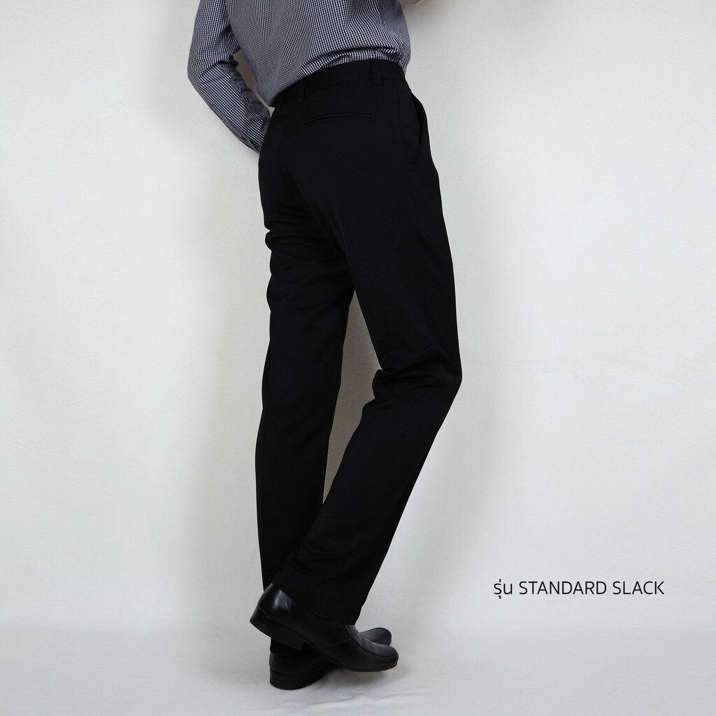 ภาพสินค้ากางเกงสแล็ครุ่น STANDARD SLACK ทรง SLIM STRAIGHT จากร้าน vonvon.thailand บน Shopee ภาพที่ 1