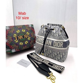 เป้ กระเป๋าเป้ ดิออร์ สะพายหลัง ขนาด 10 นิ้ว dior  เป้สะพายหลัง