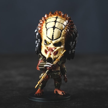 Predator Q Version โมเดลตุ๊กตาฟิกเกอร์ อนิเมะภาพยนตร์ ขนาดเล็ก 7 ซม. 6 ...