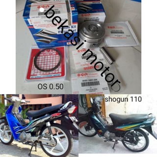 ชุดแหวนลูกสูบ OS 50s สําหรับ Suzuki shogun 110s