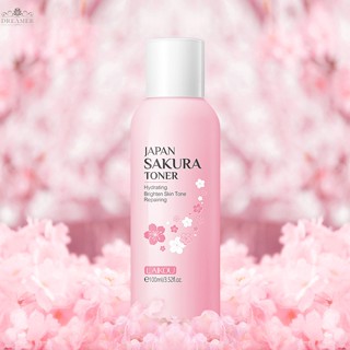 Dreamer Sakura โทนเนอร์บํารุงผิวหน้า ลดสิว ไวท์เทนนิ่ง ให้ความชุ่มชื้น ควบคุมความมัน กระชับรูขุมขน ต่อต้านริ้วรอยแห่งวัย ขนาด 100 มล.