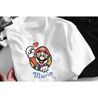 SUPER MARIO เสื้อยืด SUPER MARIO SUPER MARIO SHORT SLIDE ประกาศ รุ่นใหม่ ผ้าสวยงามสำหรับทารกและเด็ก - 945
