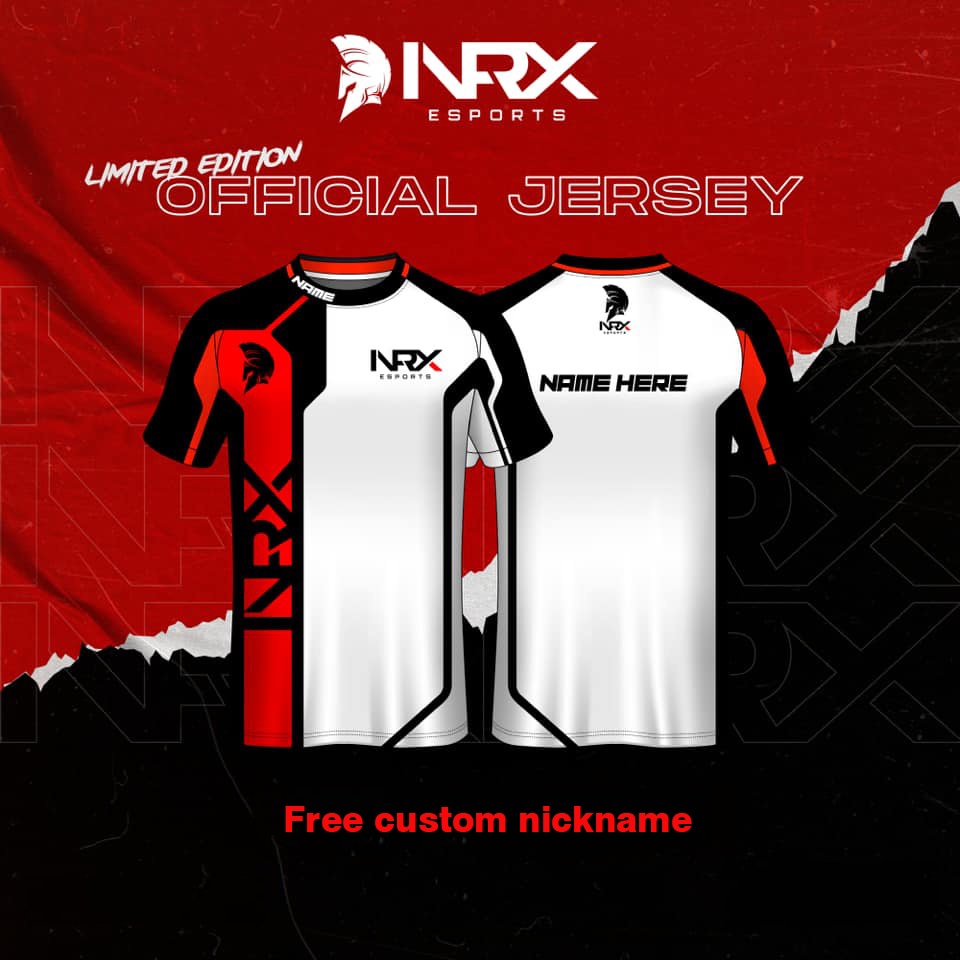 เสื้อกีฬา PUBG NRX E-sports JERSEY 2022 NRX ESPORT JERSEY CALL OF DUTY ...