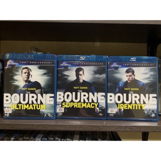 The Bourne : Blu-ray แท้ รวม 3 ภาคแรก มีเสียงไทย มีบรรยายไทย
