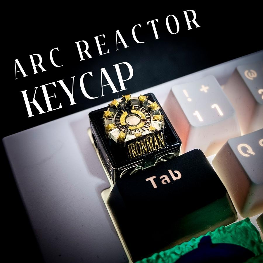 ส่งฟรี Artisan Keycap Arc reactor | Shopee Thailand