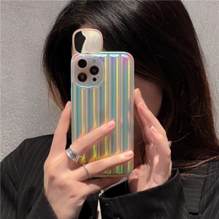 เคสโทรศัพท์มือถือ แบบกระจกเลเซอร์ แฟชั่น สําหรับ iPhone14 PRO MAX 13 13PRO 13PROMAX 12PRO 12PROMAX 11 PRO MAX 11