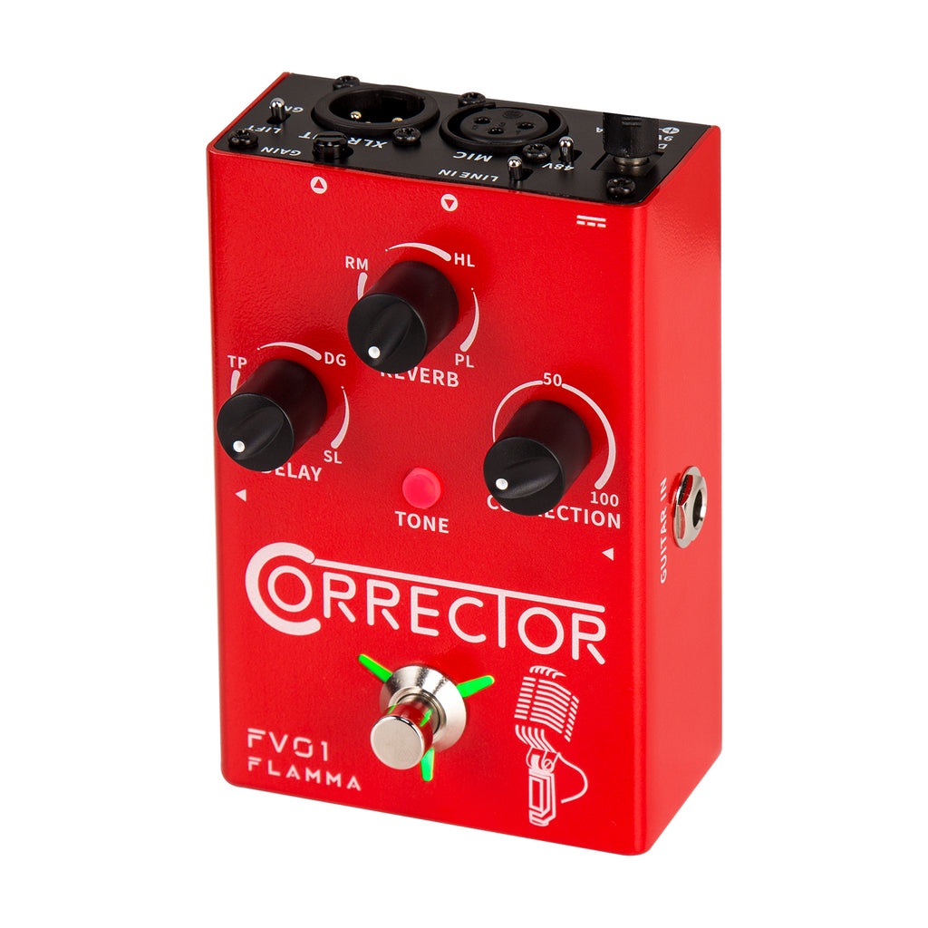 flamma-fv01-corrector-vocal-pitch-correction-effect-pedal-เอฟเฟคร้อง