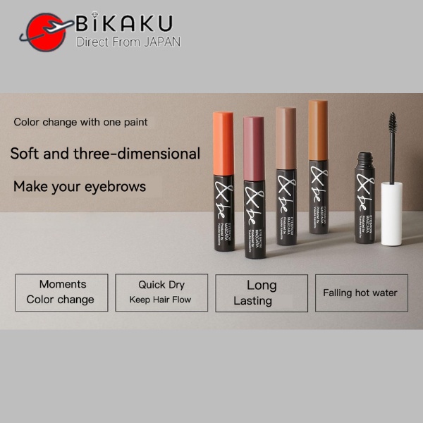 direct-from-japan-amp-be-แอนด์บี-eyebrow-6-1g-mascara-waterproof-and-smudge-proof-fast-drying-soft-three-dimensional-solid-eyebrows