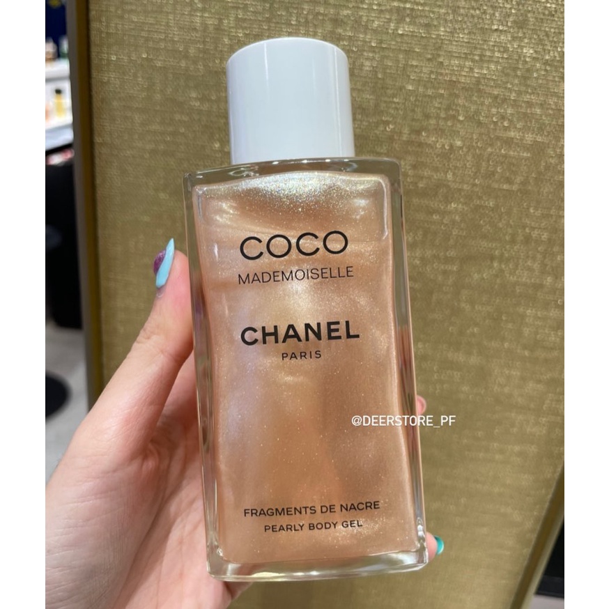 แท้ทั้งร้าน-แบ่งขายออยล์ตัวใหม่ล่าสุด-chanel-mademoiselle-pearly-body-gel