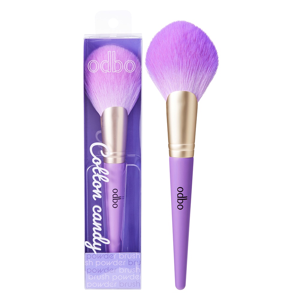 odbo-cotton-candy-powder-brush-od8002-แปรงแต่งหน้า-1pcs