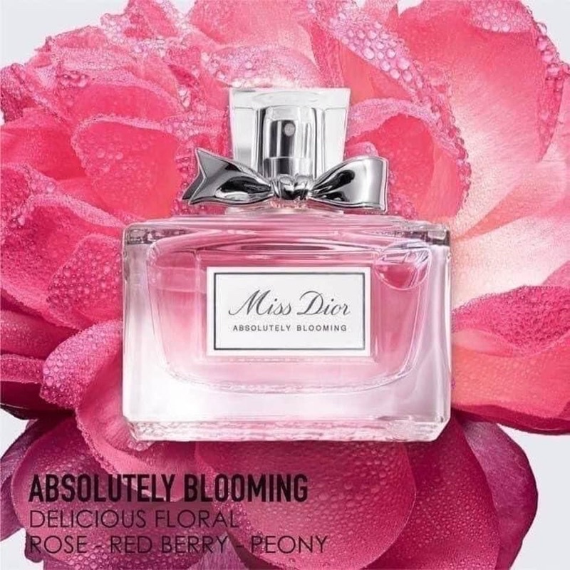 น้ำหอมdior-absolutely-blooming-edp100ml-ทักแชทเช็คสต๊อกก่อนนะ