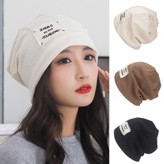 ภาพหน้าปกสินค้าหมวกบีนนี่ หมวกฮิปฮอป หมวกกะโหลก หมวกขนสัตว์ แฟชั่นฤดูใบไม้ร่วง สไตล์เกาหลี Baotou ผู้หญิง ที่เกี่ยวข้อง