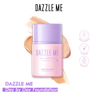 Dazzle Me Day by Day Foundation รองพื้นเนื้อลิขวิด เกลี่ยง่าย เนื้อสัมผัสบางเบา SPF 25PA+++