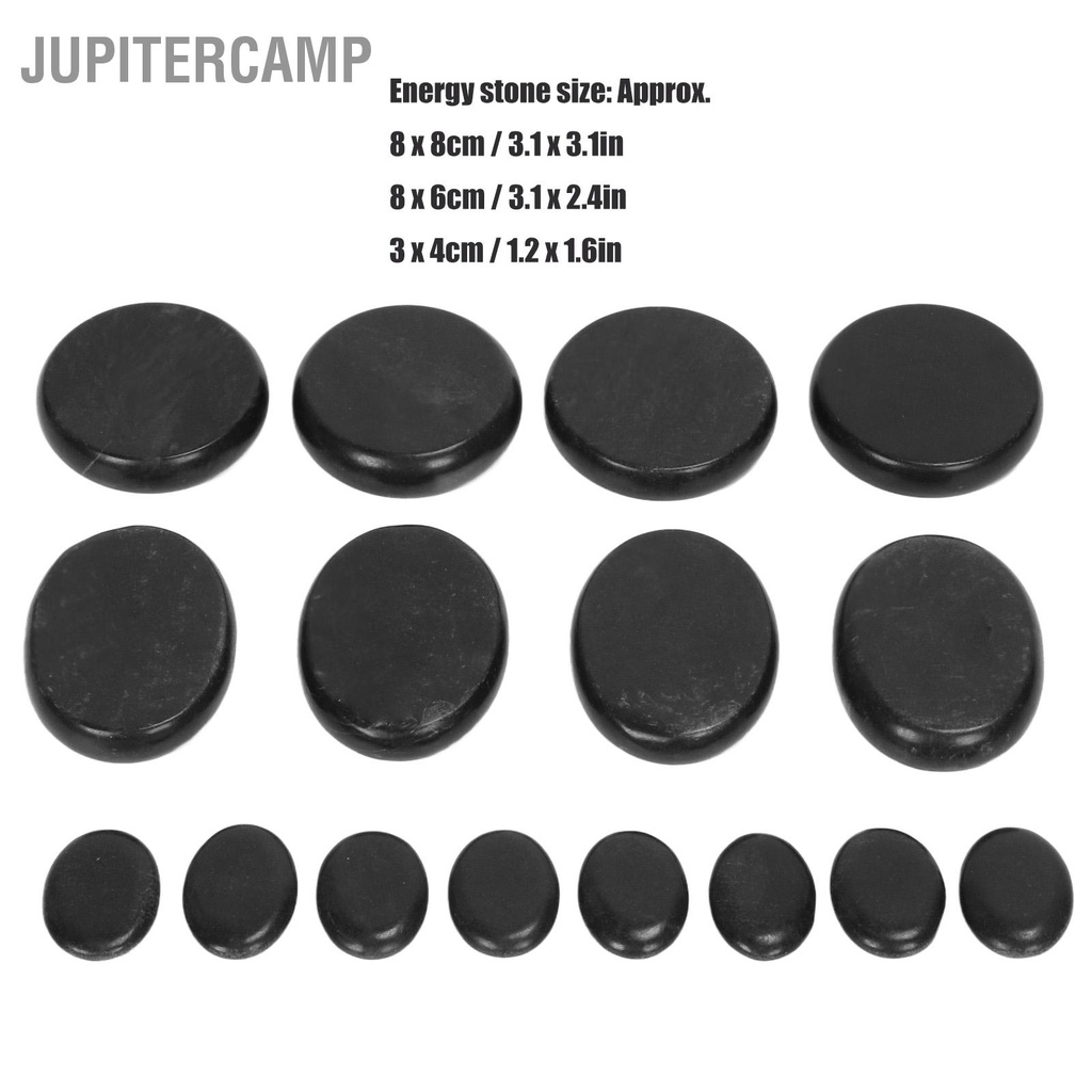 jupitercamp-หินนวดบําบัด-ลดความเจ็บปวด-16-ชิ้น-พร้อมกล่องอลูมิเนียม