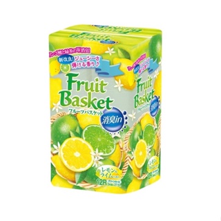 Marutomi Fruit basket toilet paper Lemon Lime 12R W กระดาษชำระ กลิ่นเลมอน ไลม์ 12 ม้วน