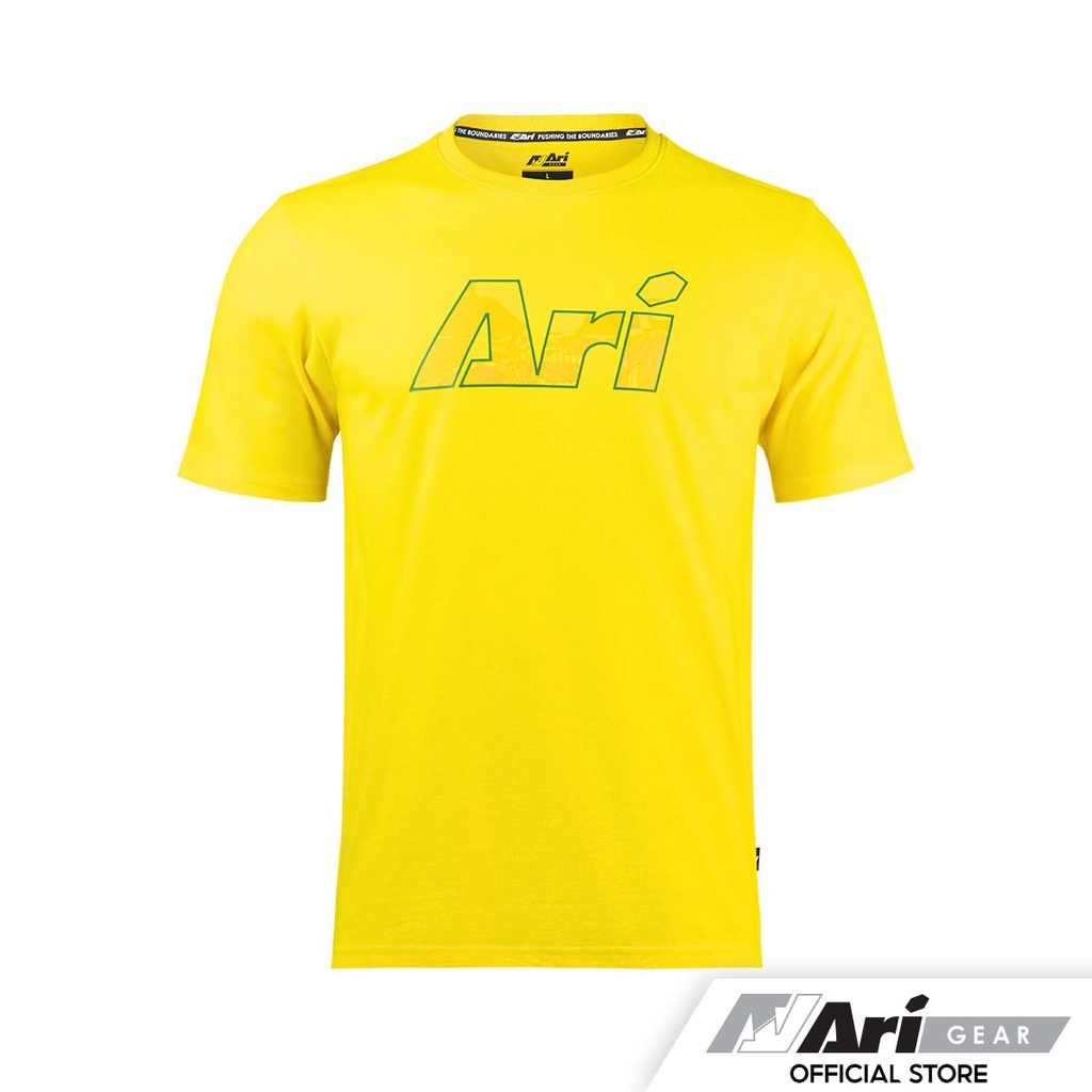 ari-football-fest-2022-bra-lifestyle-tee-yellow-green-เสื้อยืด-อาริ-บราซิล-ฟุตบอล-เฟส-2022-สีเหลืองเขียว