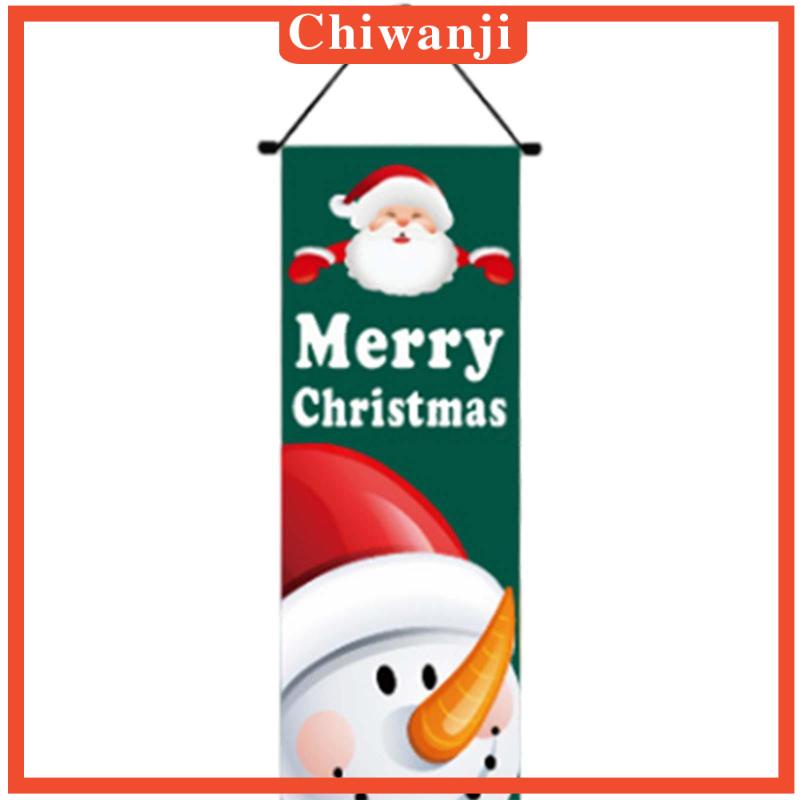 chiwanji-ป้ายแบนเนอร์-ลายคริสต์มาส-สําหรับแขวนตกแต่งผนังบ้าน