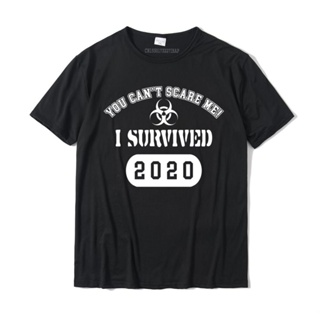 เสื้อยืดเท่ คุณไม่สามารถทําให้ฉันกลัวฉันฉันรอดชีวิตมาได้ในปี 2020 เสื้อฮู้ดฮู้ดสวมฮู้ดลี่ผู้ชายสวมเสื้อยืดลําลองรองเท้าแ