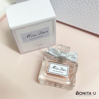 น้ำหอมจิ๋วกลิ่นใหม่ Miss Dior Eau de Parfum Floral and Fresh Notes 5 ml. (โบว์ผ้า) หัวแต้ม