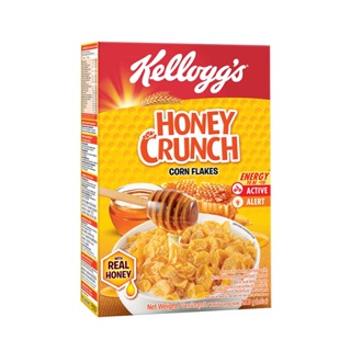 ภาพขนาดย่อของภาพหน้าปกสินค้าKellogg's Honey Crunch Corn Flakes เคลล็อกส์ ฮันนี่ แอนด์ นัต คอร์นเฟลกส์ อาหารเช้า ซีเรียลธัญพืช 200 g. จากร้าน sino_family_shop บน Shopee ภาพที่ 1