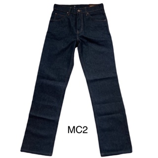 Mc Jeans กางเกงยีนส์ผู้ชาย ทรงกระบอกขาตรง (Straight) สียีนส์เข้ม W30 MBA3099