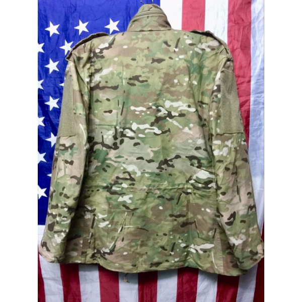 jacket-m65-ลายพราง-มัลติแคม-งาน-us-ผลิตโดย-american-apparal-inc