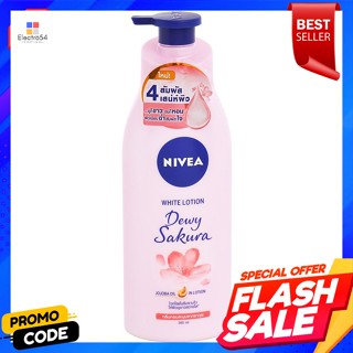 นีเวีย ดิวอี้ ซากุระ ไวท์ โลชั่นบำรุงผิวกาย 350 มล.Nivea Dewey Sakura White Body Lotion 350 ml.