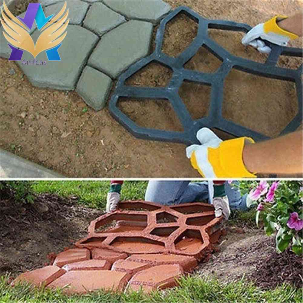 9-grid-garden-pavement-mold-garden-walk-pavement-manually-concrete-mould