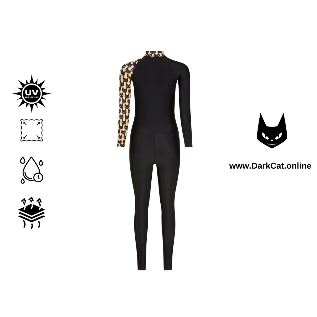 darkcat-bodysuit-ชุดกีฬา-outdoor-กันuv-ว่ายน้ำ-ดำน้ำ-ฟรีไดร์ฟ-วิ่ง-เทรล-รุ่น-aero-cool-ซิปหน้าอก-รุ่น-signature