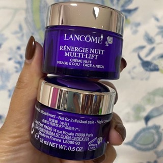 Lancome Renergie Nuit Multi-Lift Night Cream ขนาด15ml.