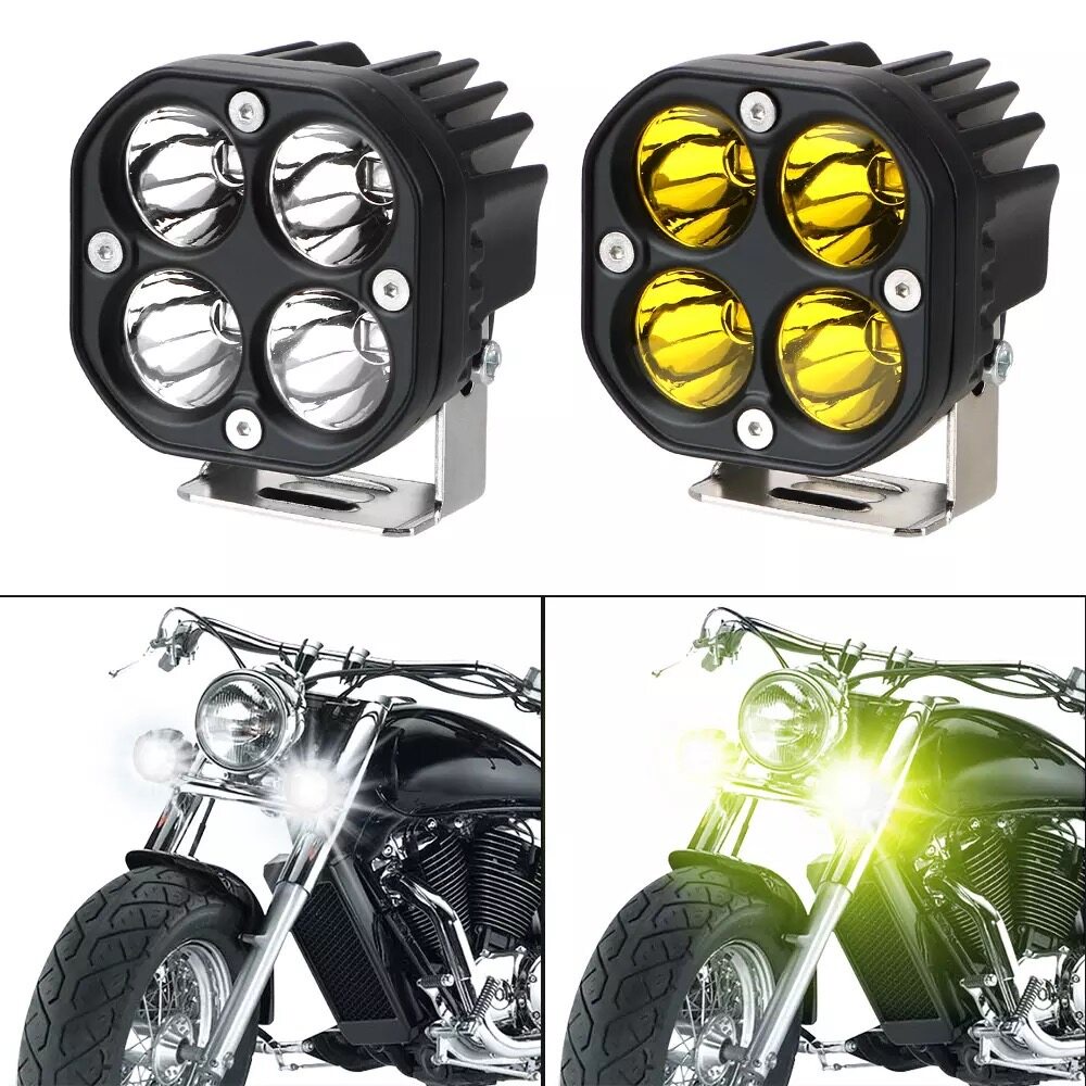 2pcs-motorcycle-3-inch-led-driving-light-waterproof-ไฟหน้า-led-มอเตอร์ไซค์-truck-fog-light