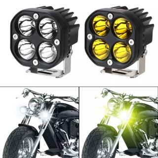 2PCS Motorcycle 3 inch LED Driving Light Waterproof ไฟหน้า led มอเตอร์ไซค์ Truck Fog Light