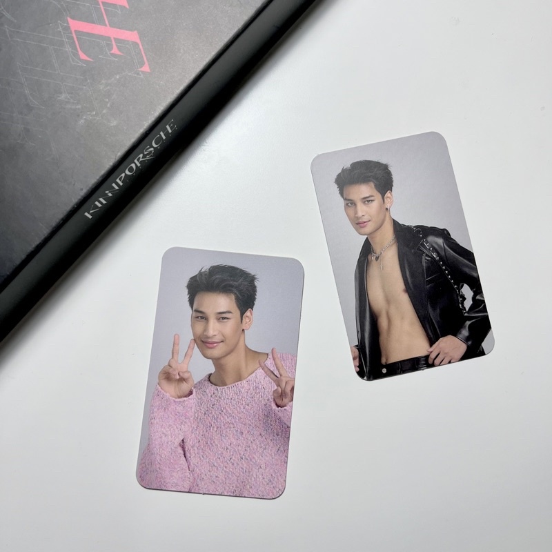 การ์ด lively cards กล่องแดง ดำ kinnporsche (ขายเป็นคู่) | Shopee Thailand