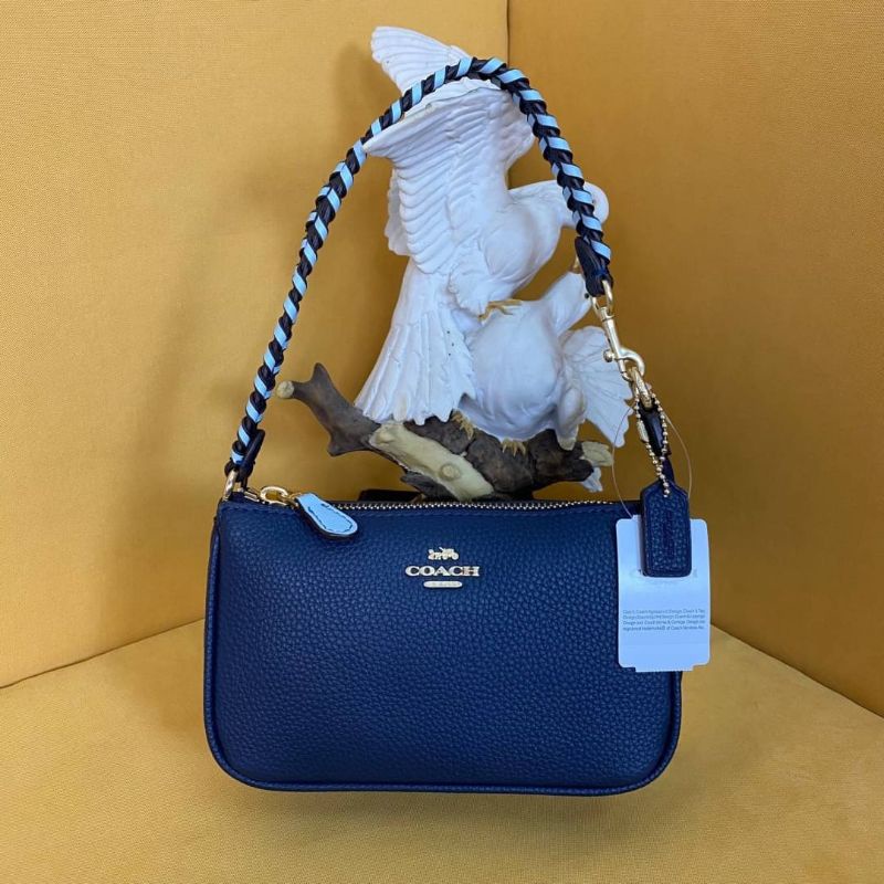 Coach Messico Top Handle pouch in signature(COACH C4233) Shopee Thailand
