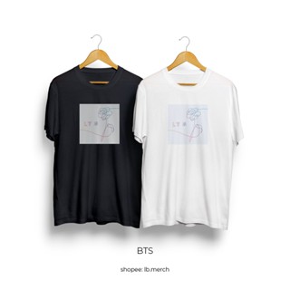 เสื้อคนอ้วนผญ เสื้อวินเทจผญ BTS รักตัวเอง|ของเธอ เสื้อยืดคอกลม | |ฝ้าย การออกแบบที่เรียบง่าย sd_ Tee