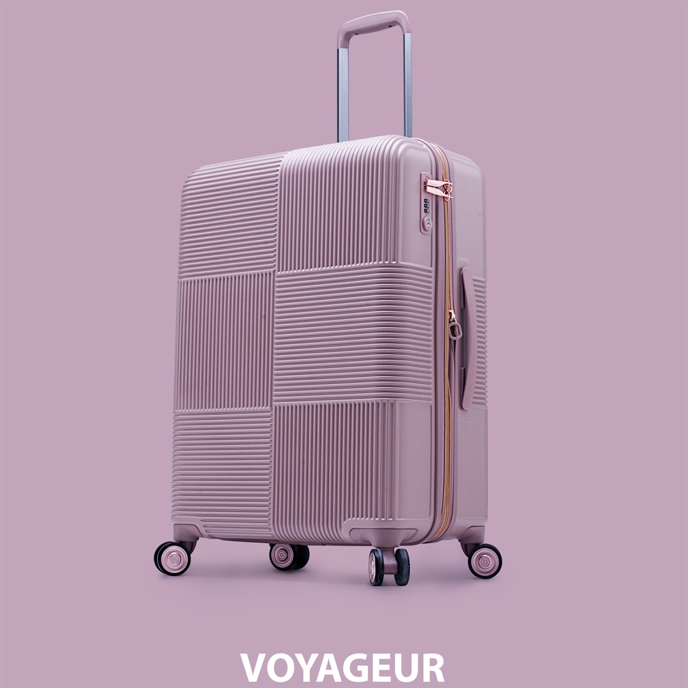 caggioni-กระเป๋าเดินทาง-รุ่นโวยาจเกอร์-15082-สีชมพูนู๊ด