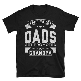 เสื้อยืดผ้าฝ้ายพิมพ์ลายคลาสสิก Sanc6 {พร้อมส่ง เสื้อยืดแขนสั้นลําลอง ผ้าฝ้าย 100% พิมพ์ลาย Only Greatest Best Dads Get P
