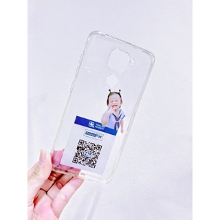 เคสมือถือQR Code สแกนได้จริง ใส่รูป ใส่ข้อความได้ งานเคลือบเรซิ่น ไม่ลอก ไม่ซีด โดนน้ำ โดนแอลกอฮอล์ได้