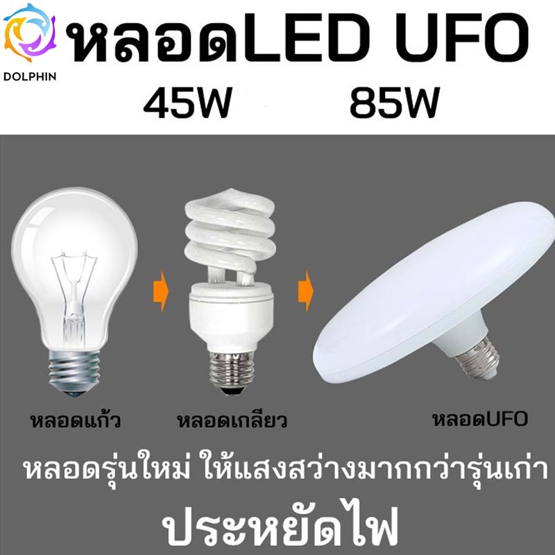 หลอดไฟ-led-รับประกัน2ปี-ทรง-ufo-ขนาด-85w-แสงกระจายกว้าง-200-องศา-ประหยัดพลังาน-จานบิน-สว่าง