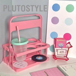 Plutostyle ตะกร้าเก็บขวดเบียร์ แบบพกพา พับได้ สีพื้น ชั้นวางขวดเบียร์ แบบพกพา สีพื้น พับได้ ตะกร้าเก็บเครื่องดื่ม ปิกนิก