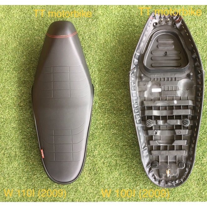 เบาะเดิมรถ-เวฟ110i-ปี-2009-w110iเก่า-ยี่ห้อ-aks-ผ้าหนัง-ตามรูป-เบาะเวฟ110i-ปี2009-เบาะเวฟ110i-เบาะw110i