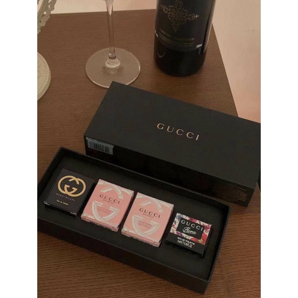 เซตน้ำหอมgucci4ขวด-ของแท้-จากoutlet