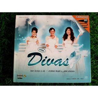 VCD แผ่นเพลง Divas วิยะดา &amp; แอม เสาวลักษณ์ &amp; นันทิดา รวมเพลงฮิต 28 เพลง