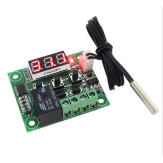 XH-W1209 Digital Display Temperature Controller บอร์ดสำเร็จรูปสั่ง เปิด-ปิด ตามอุณหภูมิ