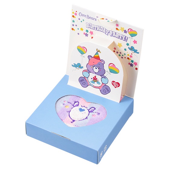 พร้อมส่ง-ผ้าเช็ดหน้า-care-bears-birthday-box-ลิขสิทธิ์แท้จากญี่ปุ่น