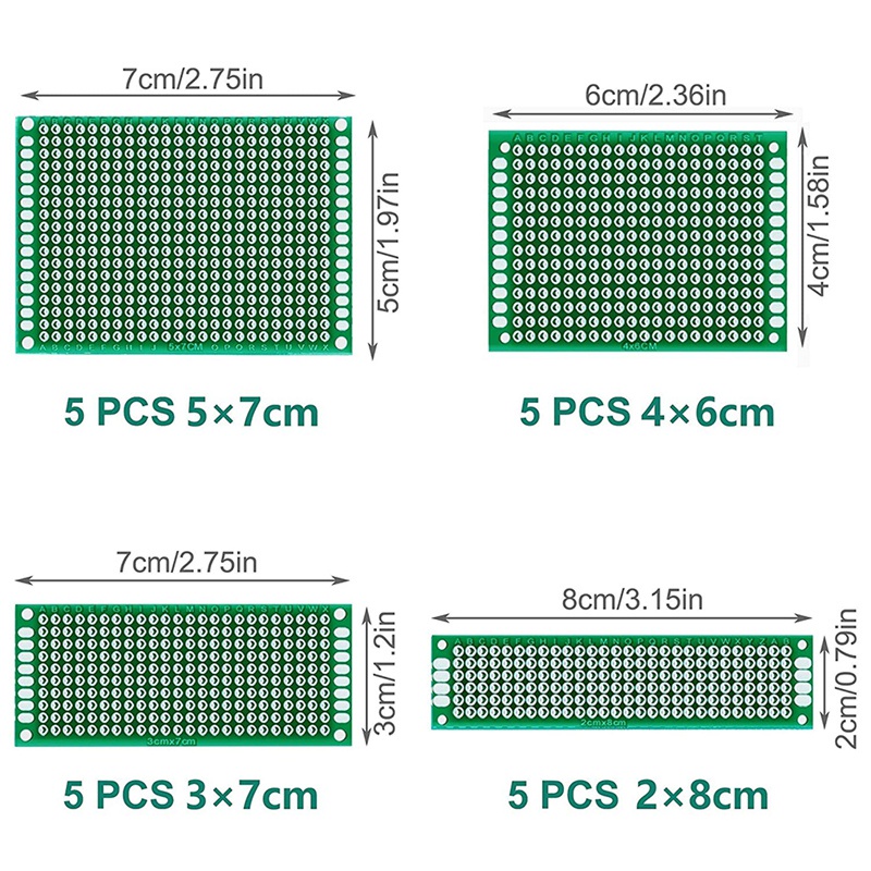 52pcs-pcb-boards-kit-double-sided-universal-printed-circuit-board-male-female-40pin-header-connector-2p-amp-amp-3p-terminal