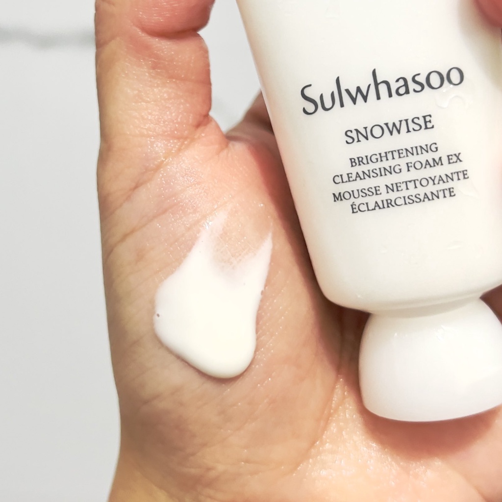 sulwhasoo-snowise-brightening-cleansing-foam-30ml-ครีมโฟมล้างหน้าน้ำนม